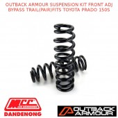 OUTBACK ARMOUR SUSPENSION KIT FRONT ADJ BYPASS TRAIL(PAIR)FITS TOYOTA PRADO 150S
